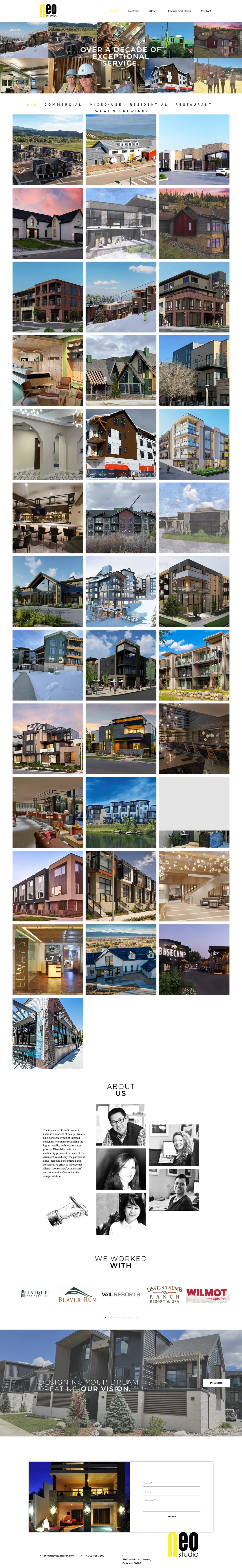 Podgląd realizacji Netexo — Neostudioarch