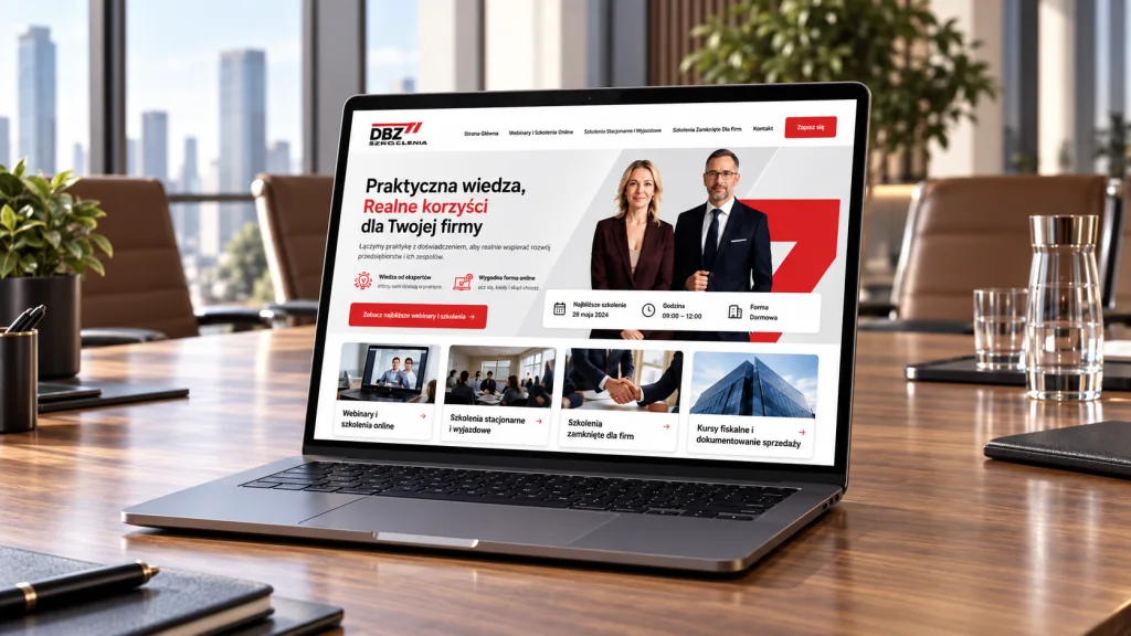 Realizacja Netexo: Platforma szkoleń i webinarów