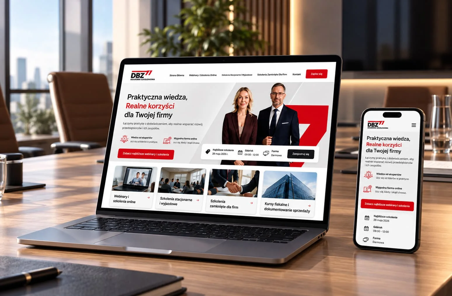 Platforma szkoleń i webinarów