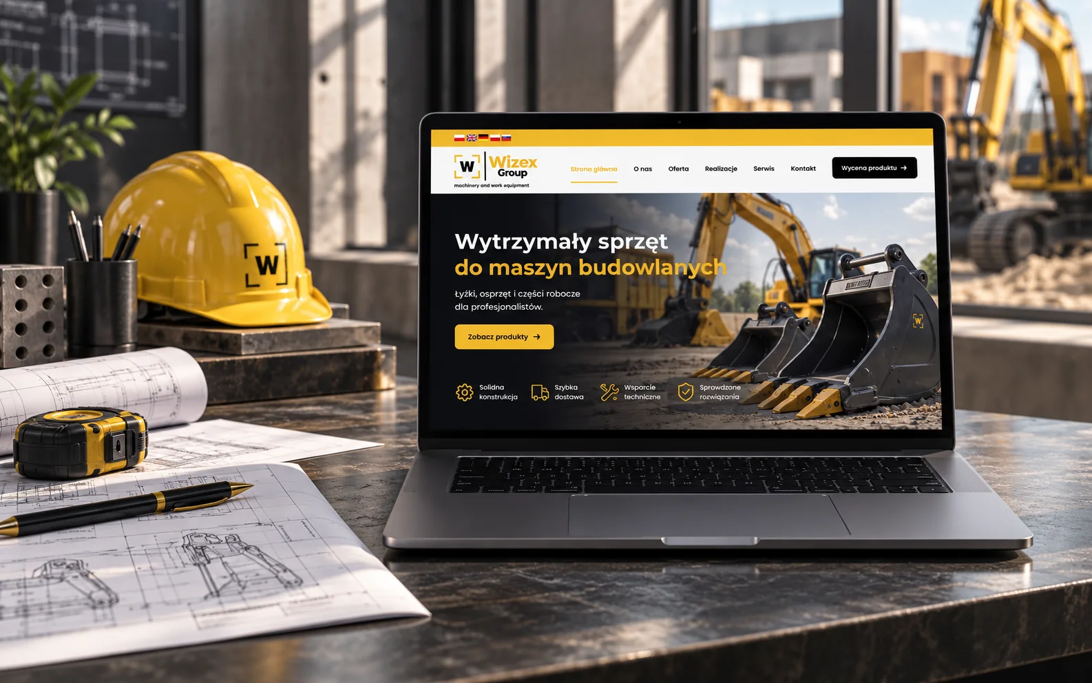 Wizex Group — konfigurator osprzętu budowlanego