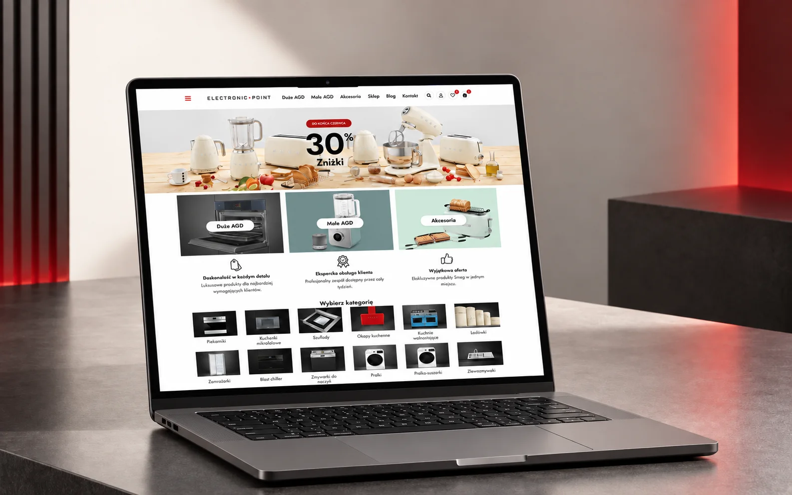 Electronic Point — e-commerce z elektroniką i AGD